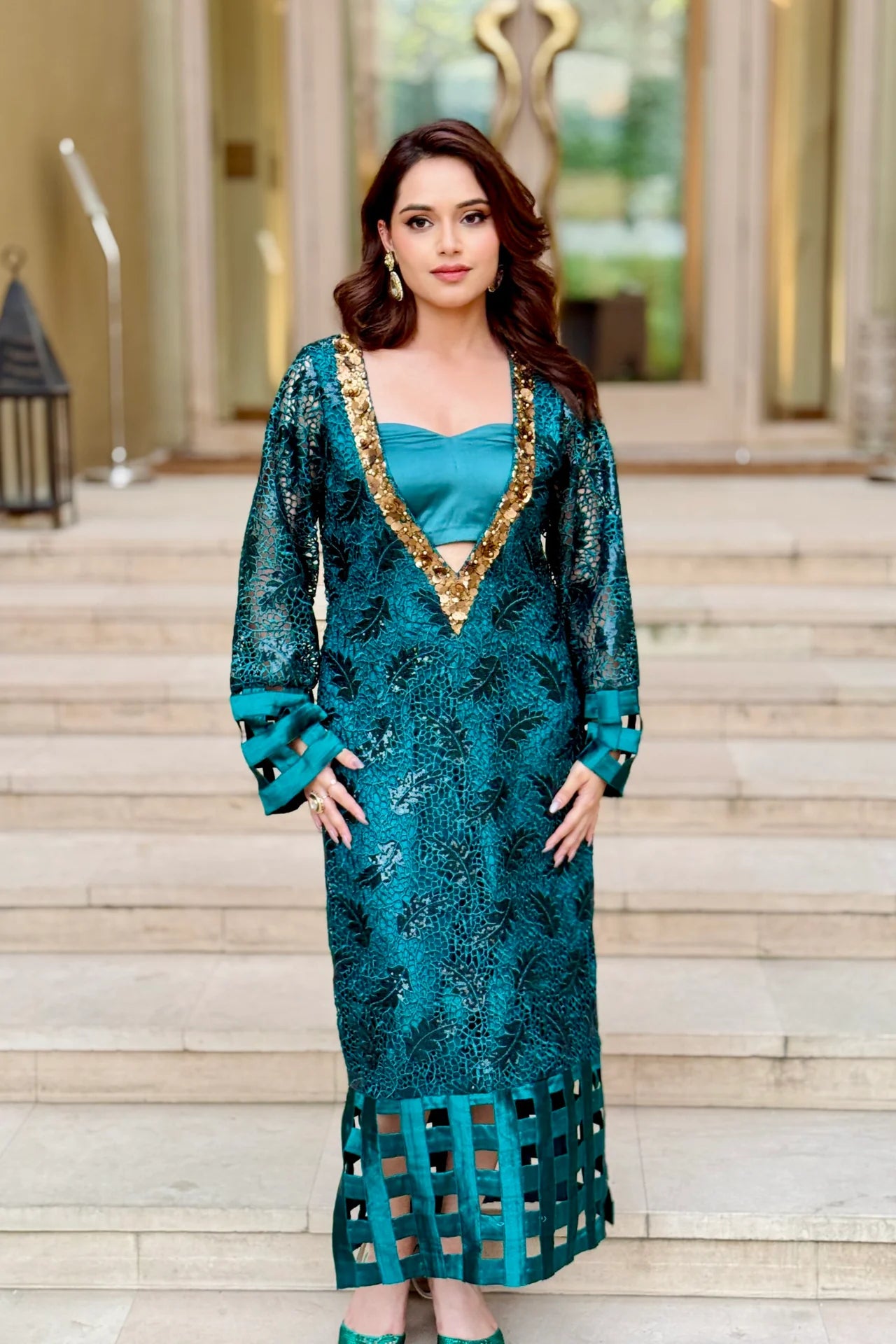 Jardina Embroidered 2pc Set